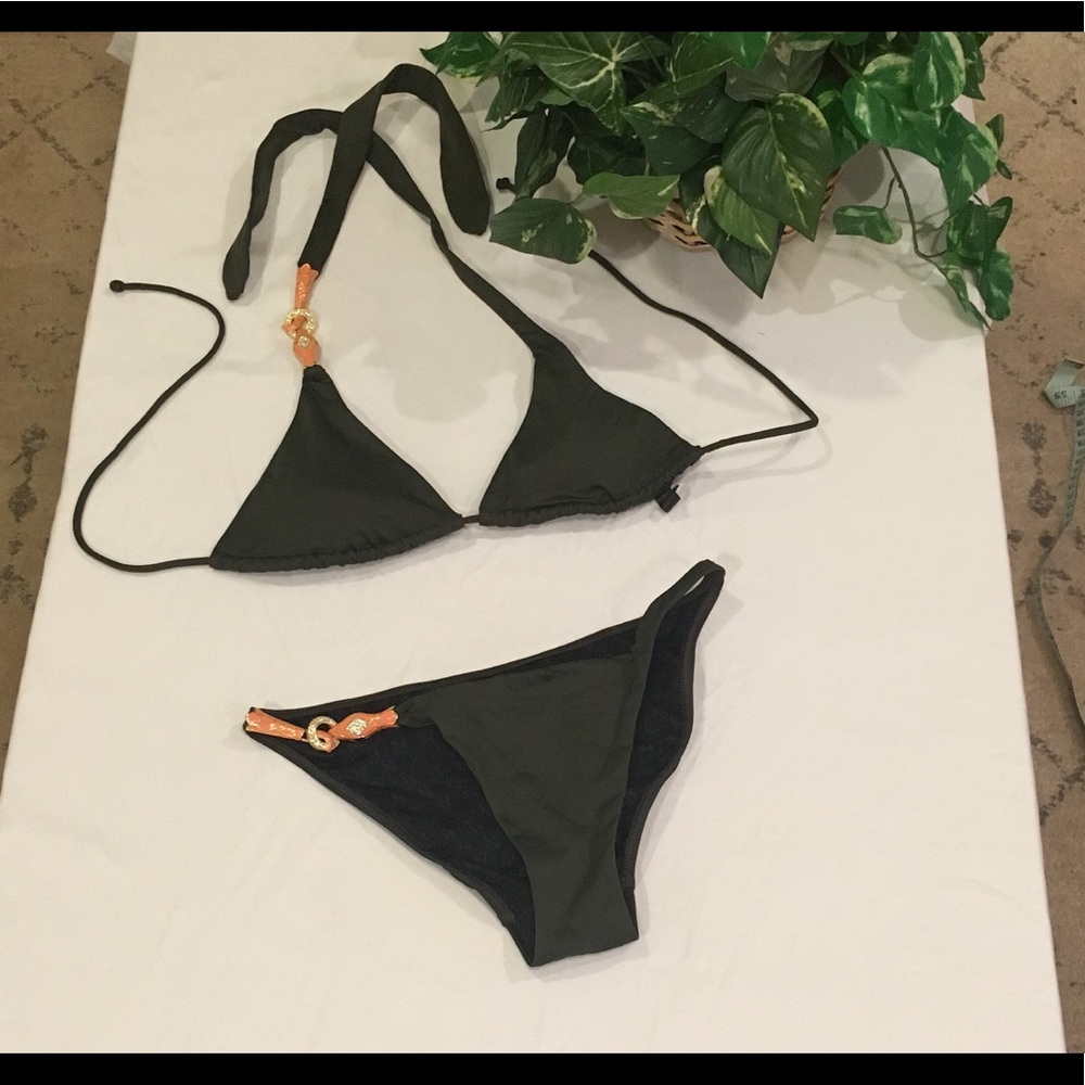 VS bathing suit, top S bottom XS